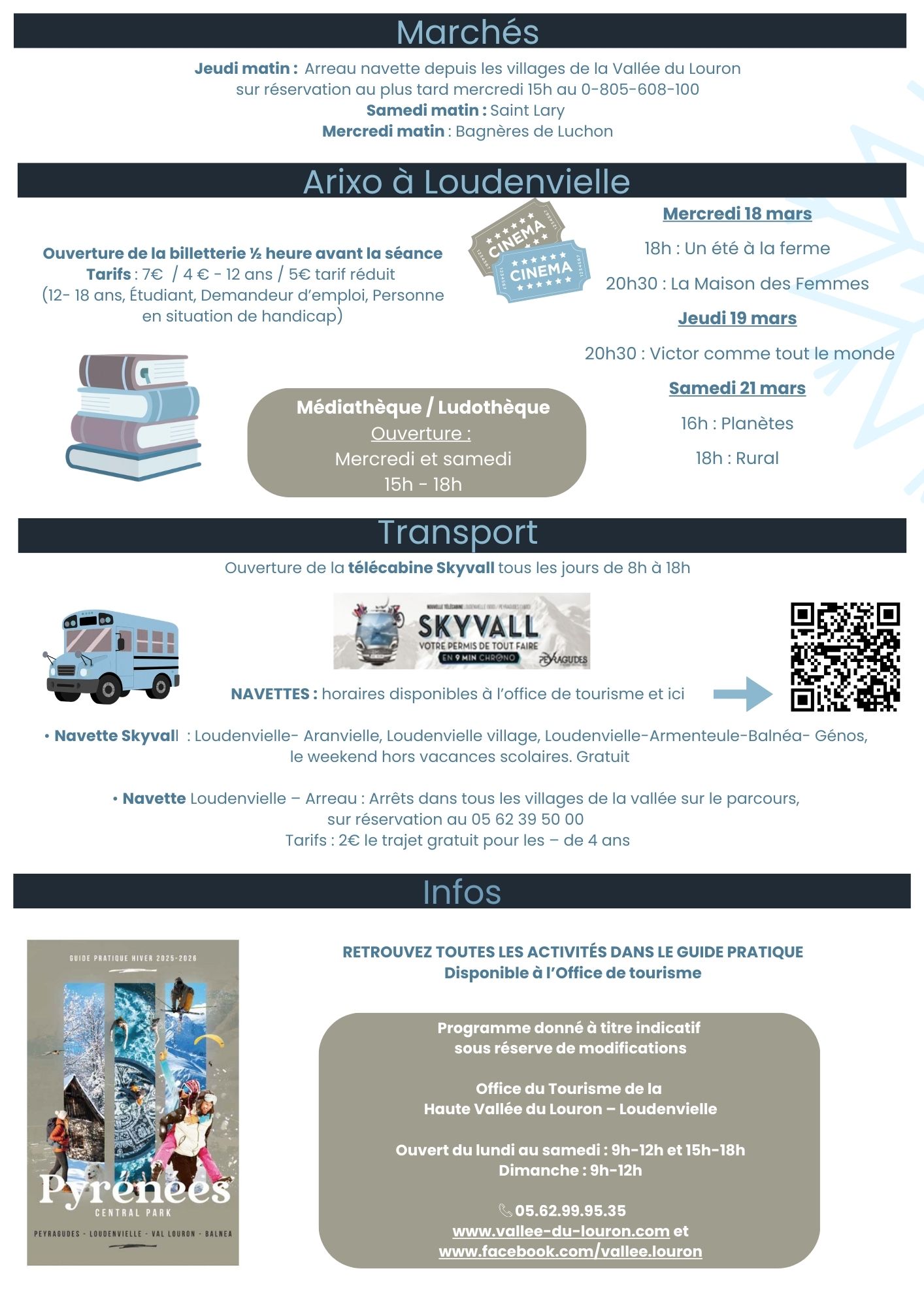 programme d'animation 