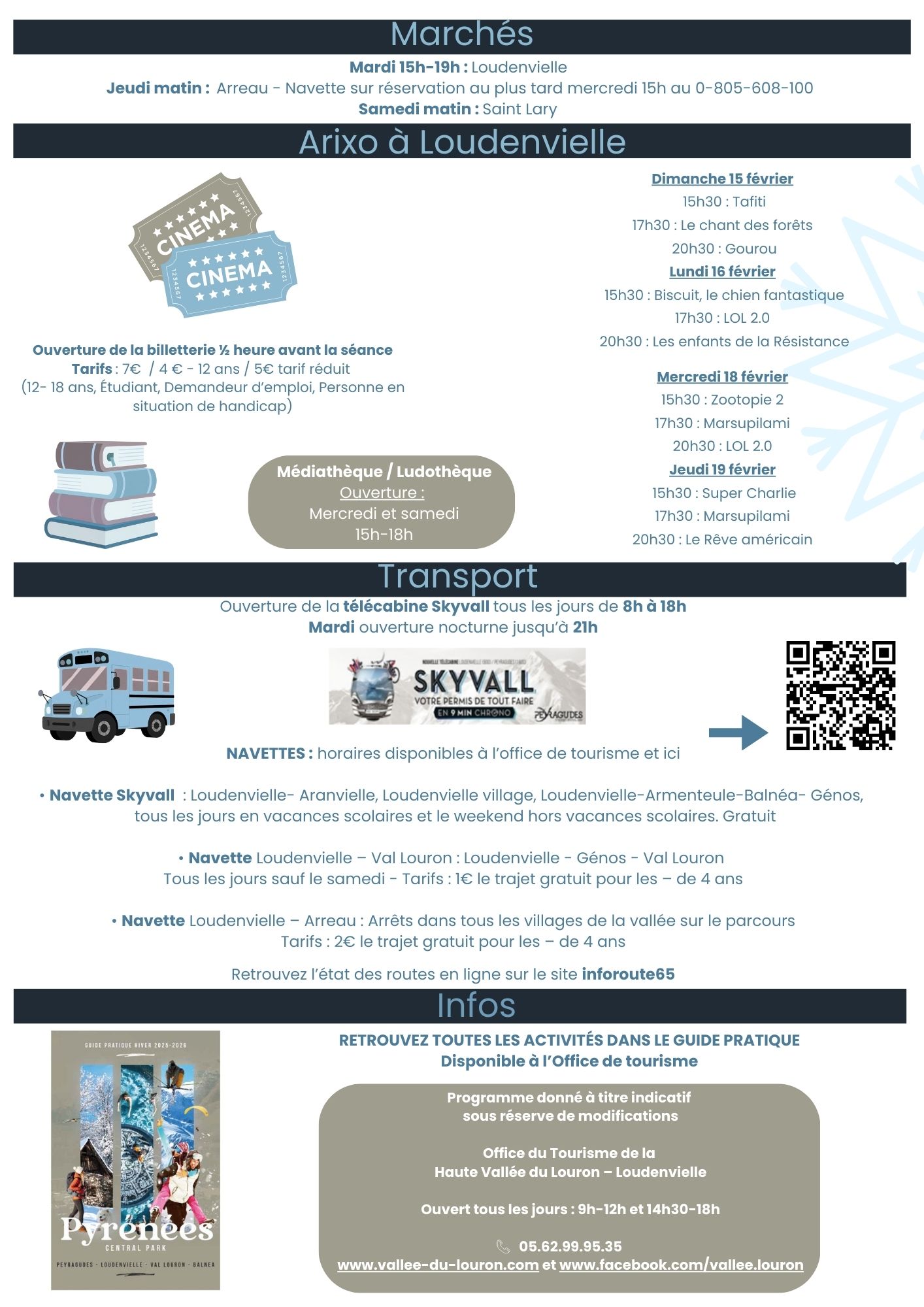 programme d'animation 