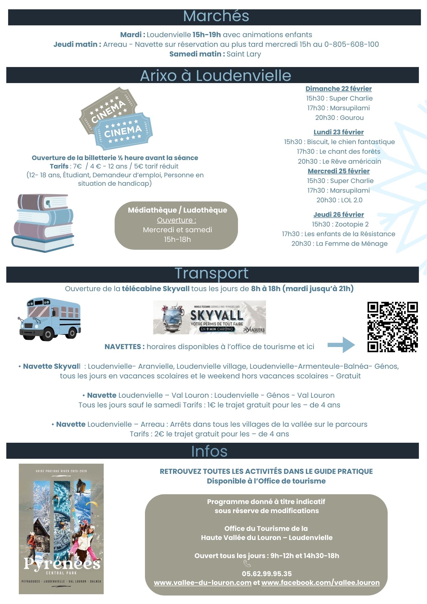 programme d'animation 