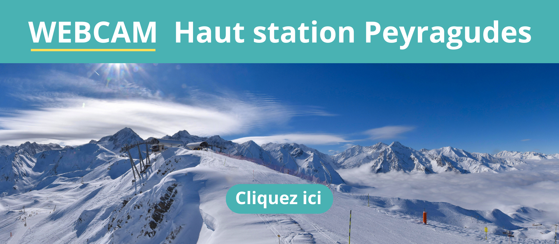 webcam peyragudes haut station