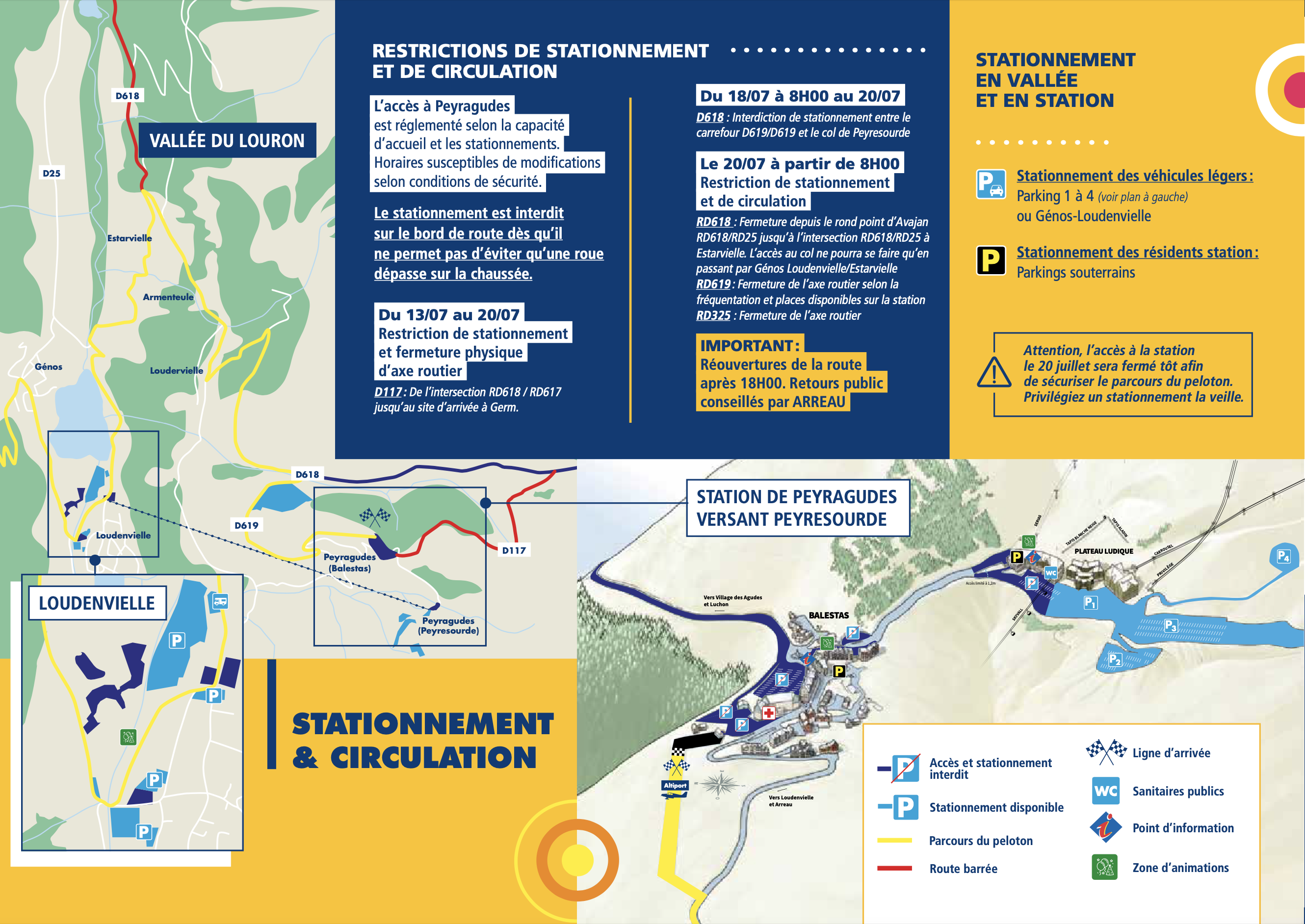 carte parking et acces