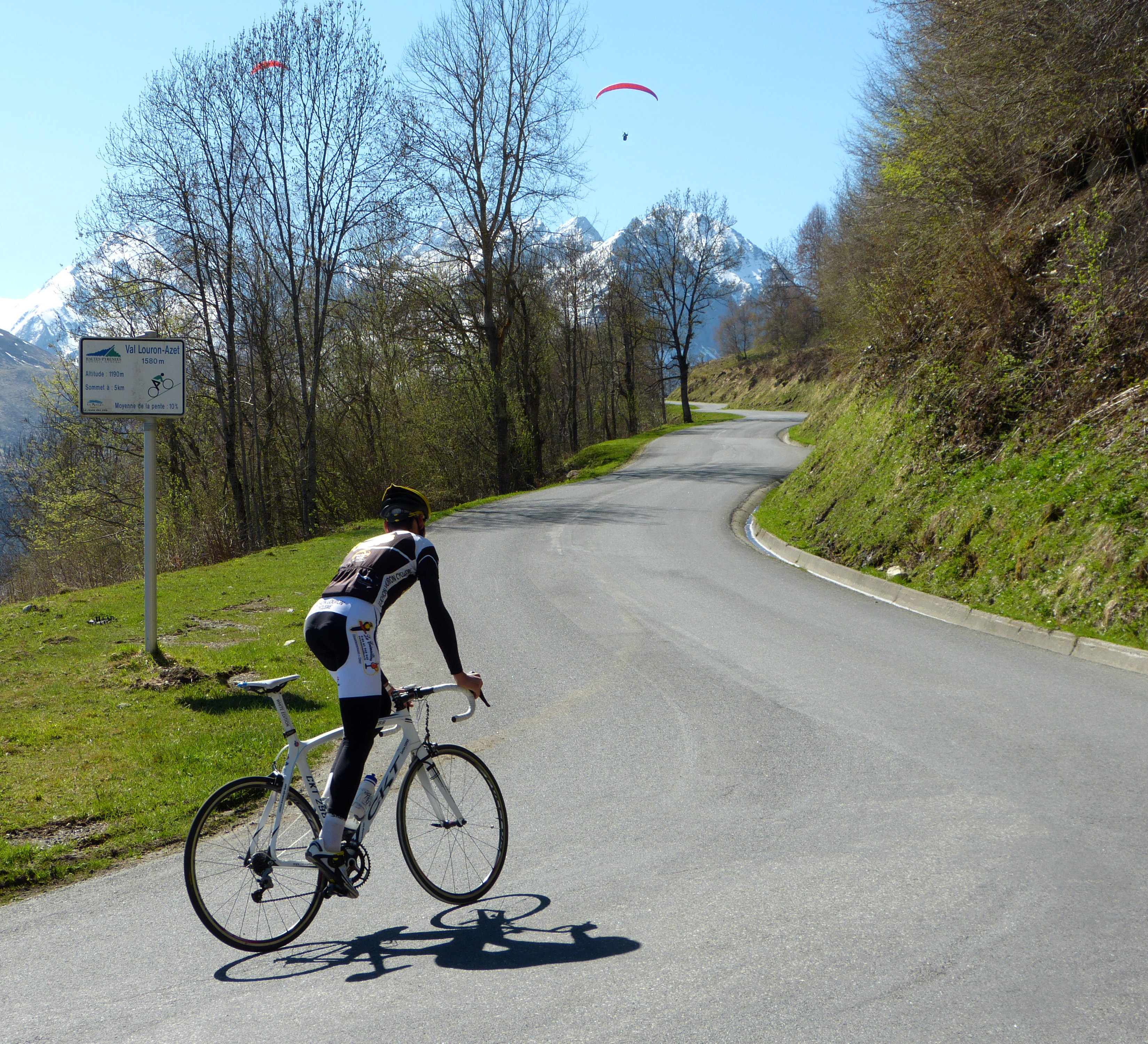 col des pyrénées à vélo