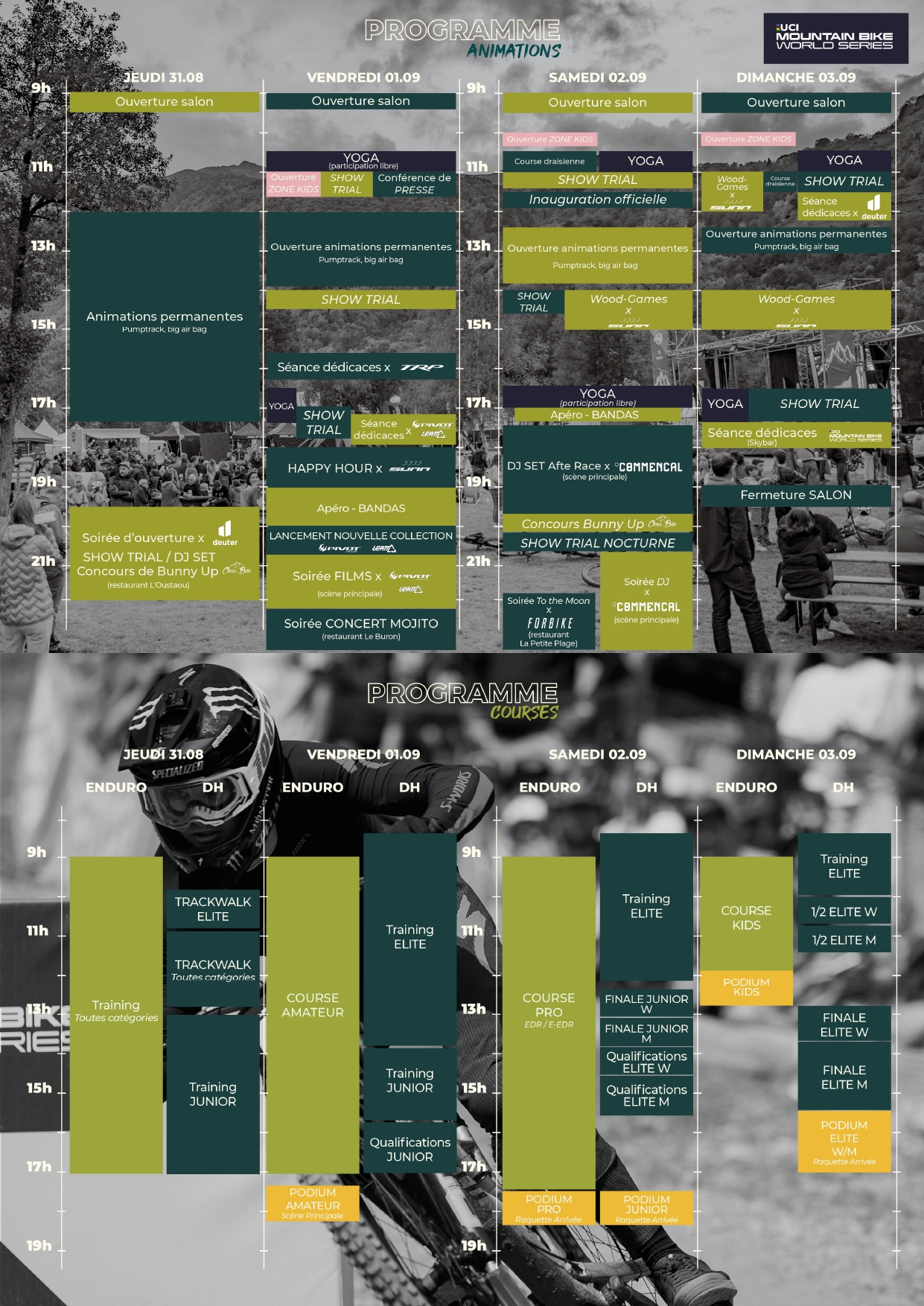 Programme pyrénées bike festival 2023