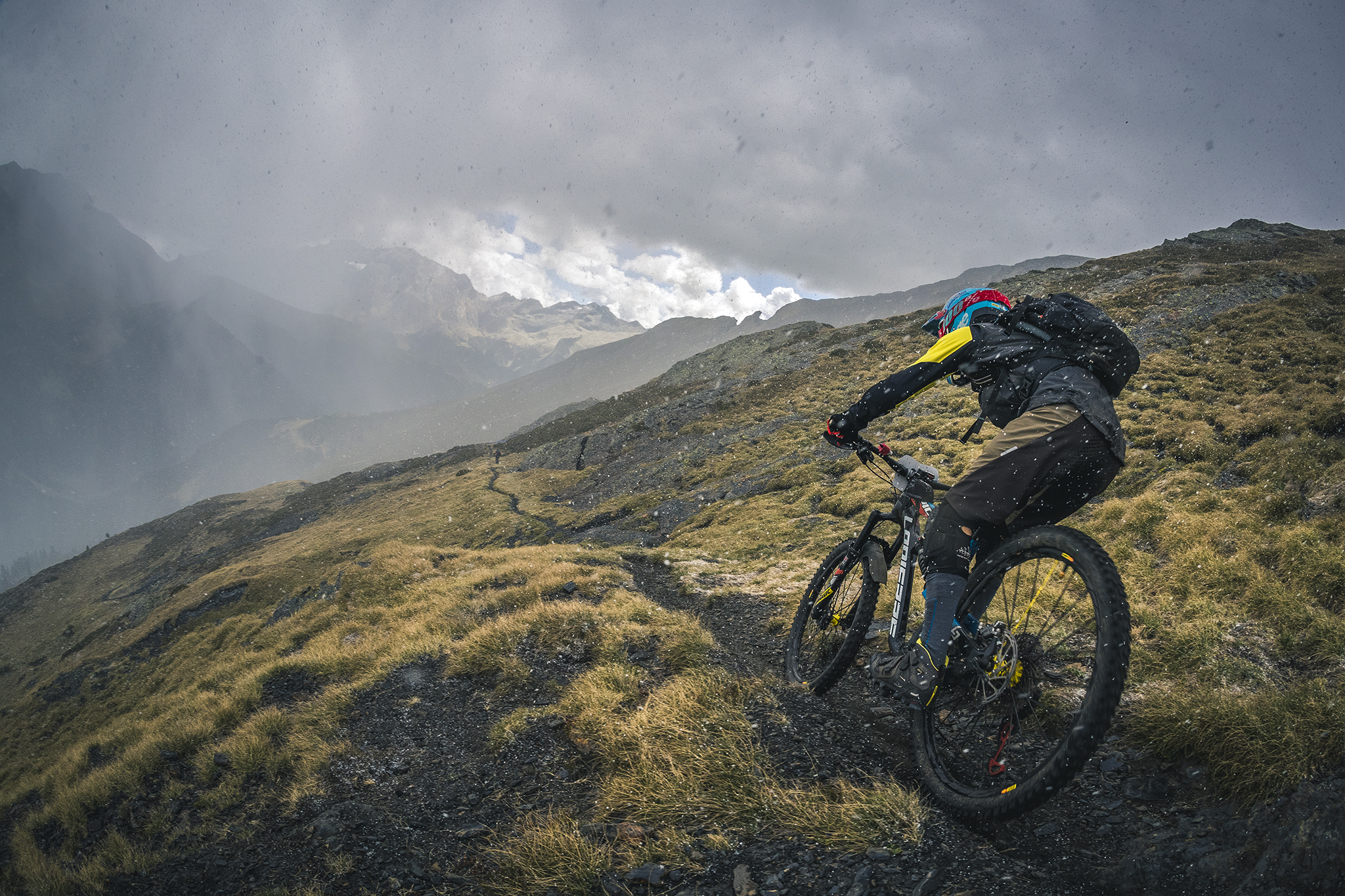vtt hiver loudenvielle peyragudes bike park