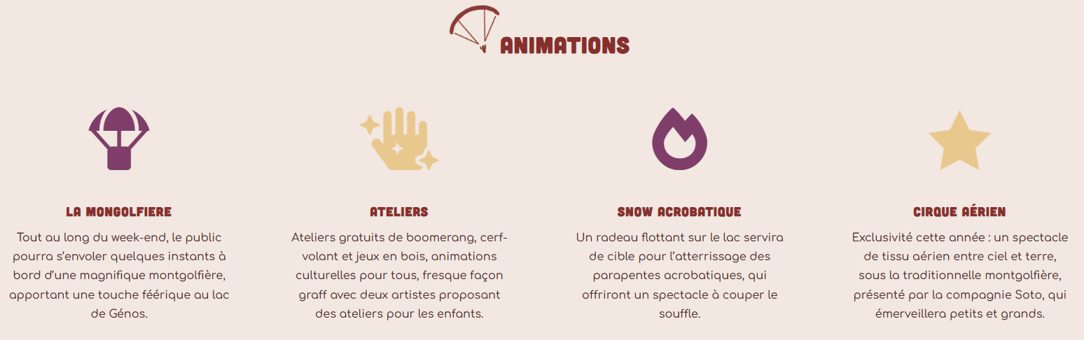 programme animation plaf 2025