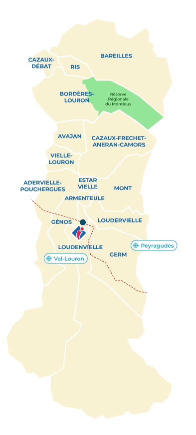 carte vallée du louron