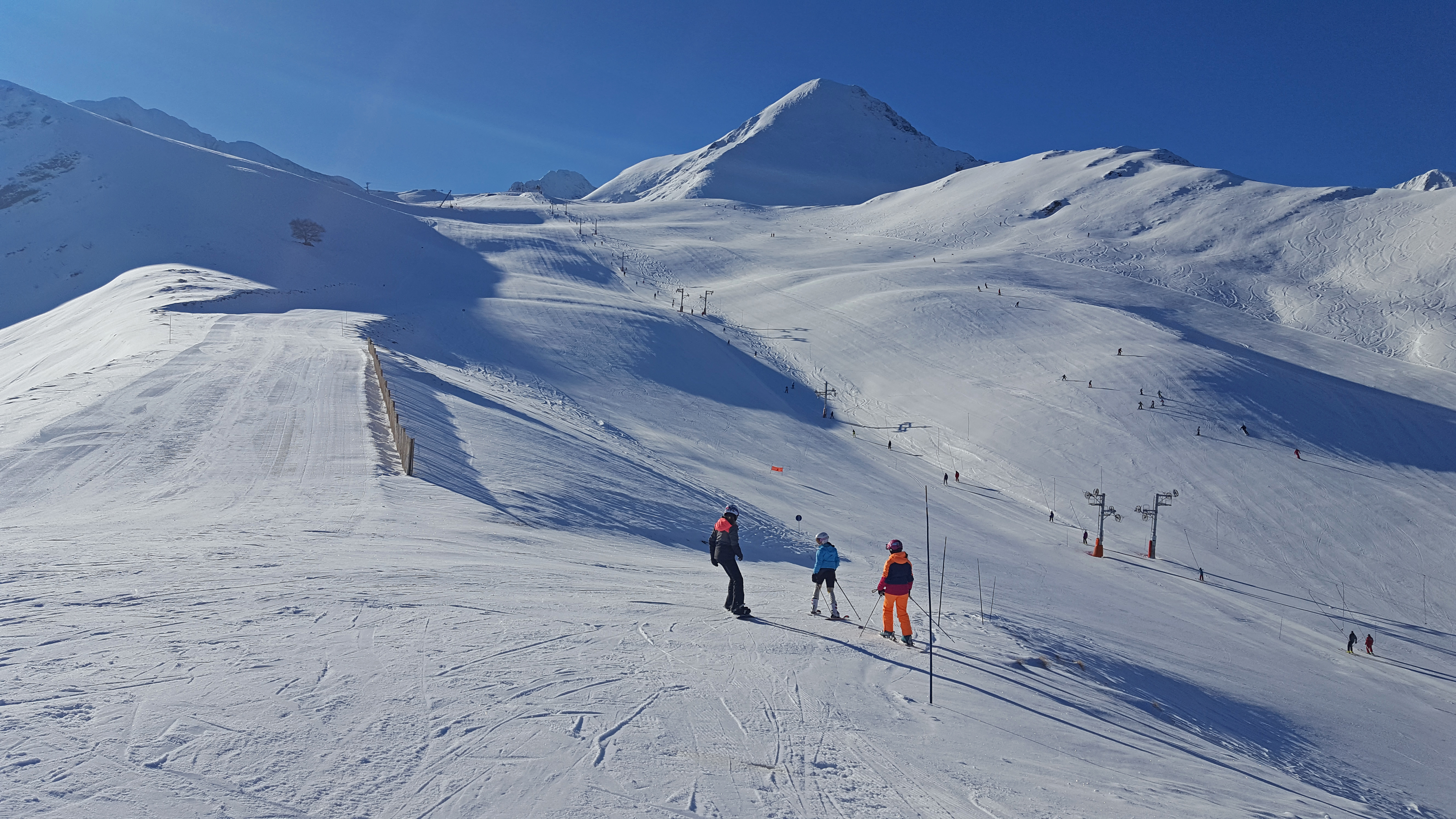 haut des pistes de Val Louron