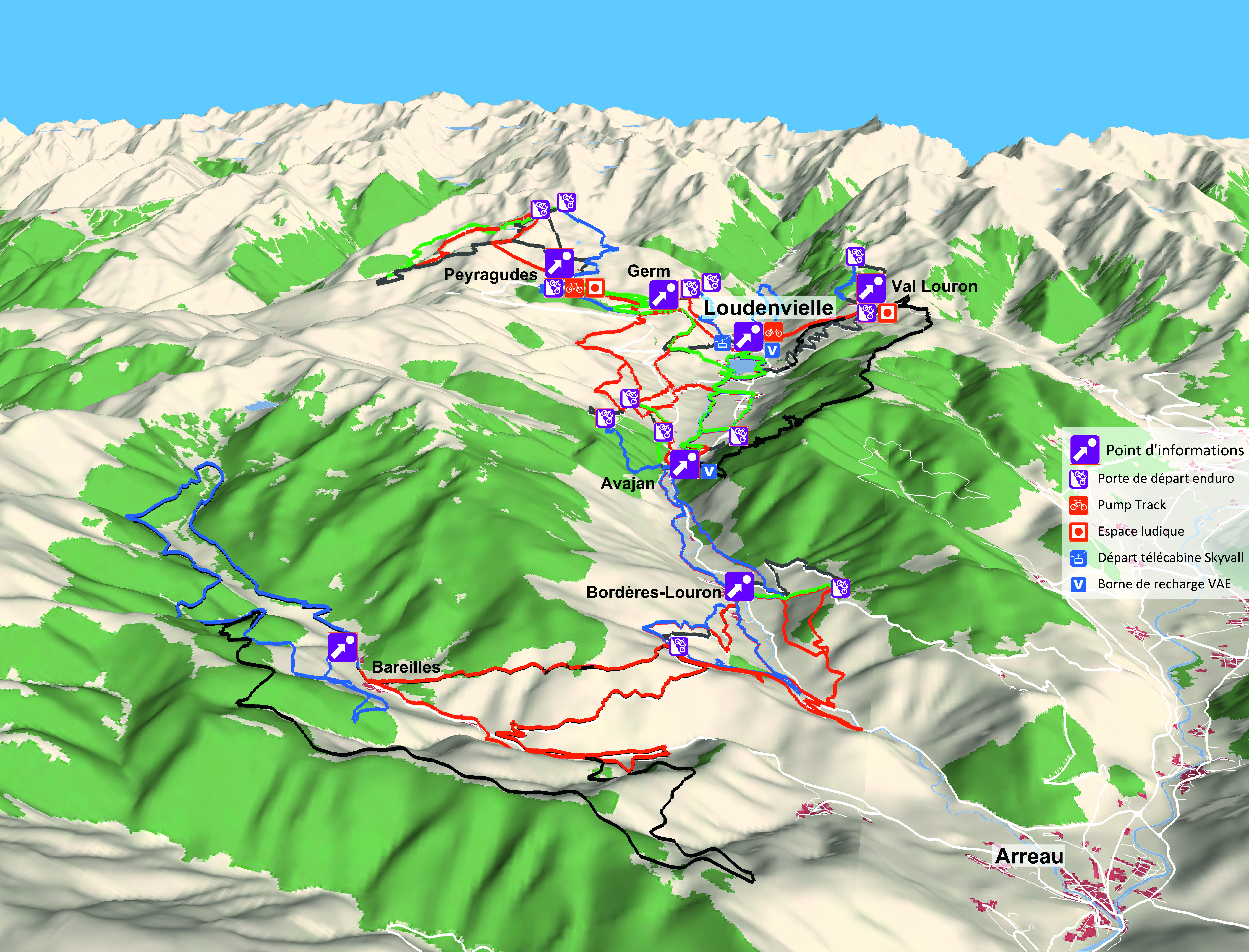 circuit vélo vtt pyrénées