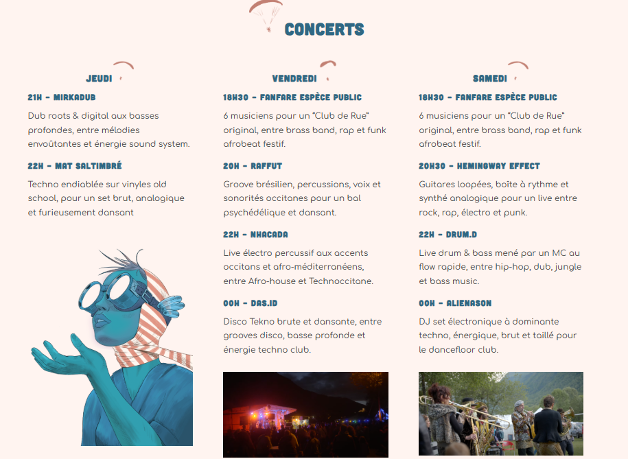 PROGRAMME CONCERT loudenvielle plaf