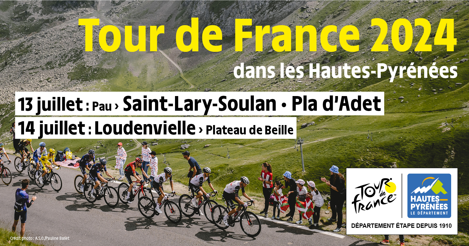 Tour de france loudenvielle 14 juillet 2024