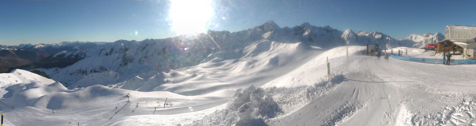 Haut des pistes de Peyragudes