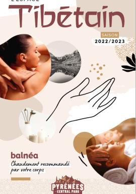 Balnéa carte des soins - Espace tibétain