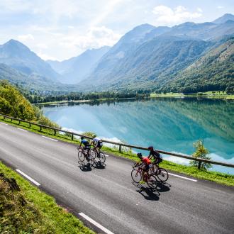 vélo de route vallée du louron