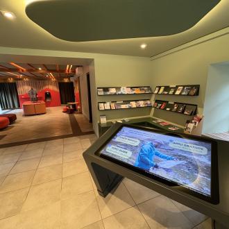 borne tactile office de tourisme