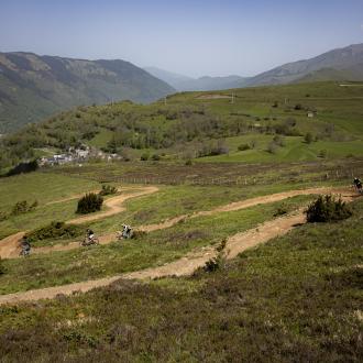 piste vtt enduro hiver pyrénées
