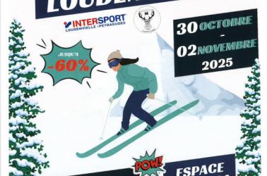 AFFICHE FOIRE AUX SKIS DU 30 OCT AU 02 NOV 2025