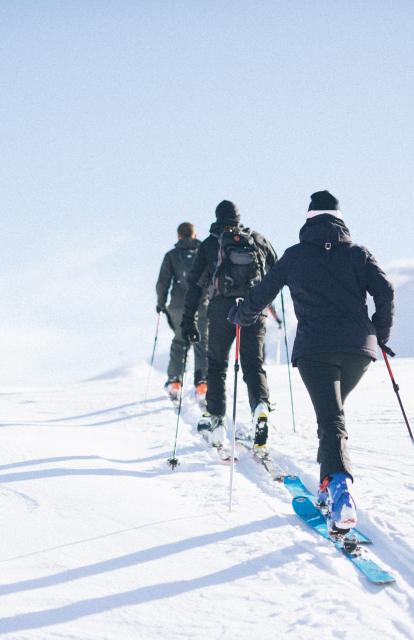 ski de randonnée hiver vallée du louron