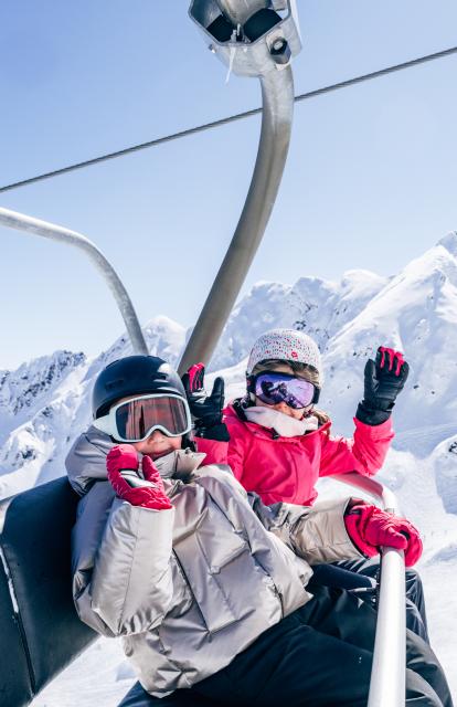 ski pyrénées en famille station loudenvielle